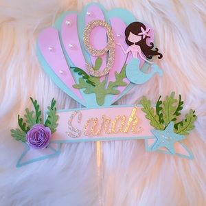 Mermaid Cake topper 🧜🏻‍♀️